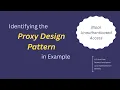 Example 4 Block Unauthenticated Access Proxy Design Pattern Java