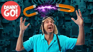 “Magnet MANIA!” 🧲⚡️STEM Brain Break | Danny Go! Dance Songs for Kids