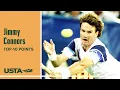 Jimmy Connors Top-10 Points US Open