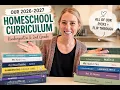 Our 2026 2027 Homeschool Curriculum Kindergarten 2nd Grade