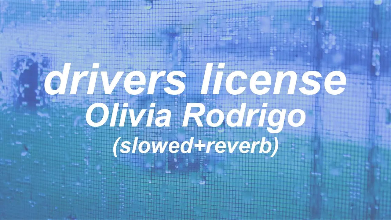 drivers license - Olivia Rodrigo (slowed+reverb) Best Version w/lyrics