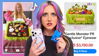 Influencers are SELLING their FREE PR.. so I bought them
