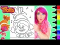 Coloring Trolls DJ Suki Coloring Page Ohuhu Art Markers