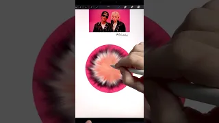 Rosé And Bruno Mars Apt Into Eye Apt Drawing Creative Shorts  Rosé And Bruno Mars Apt Into Eye Apt Drawing Creative Shorts