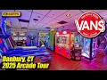 Vans Bar Style Pizza Danbury CT December 2025 arcade tour new 4K full walkthrough