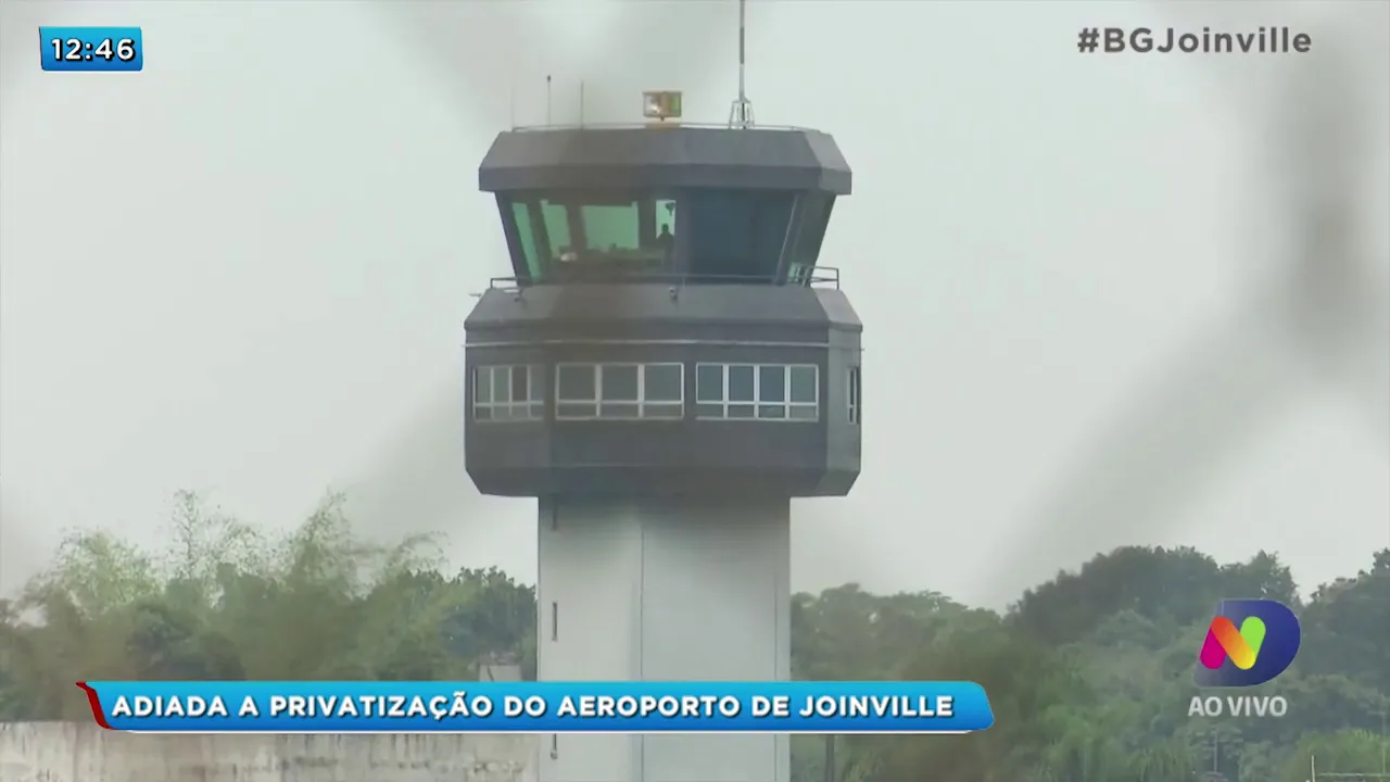 Adiada a privatização do aeroporto de Joinville