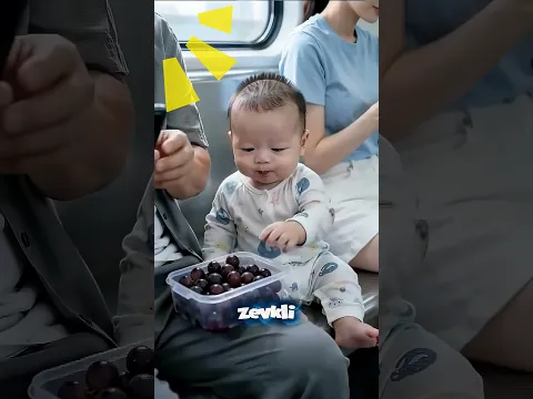 Metroda Acıkan Bebek 😬✨