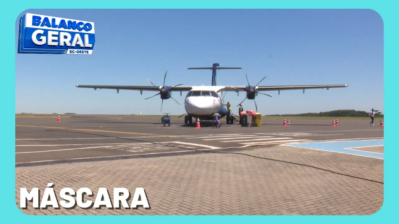 Uso de máscara vai ser obrigatório em aviões e aeroportos do Brasil