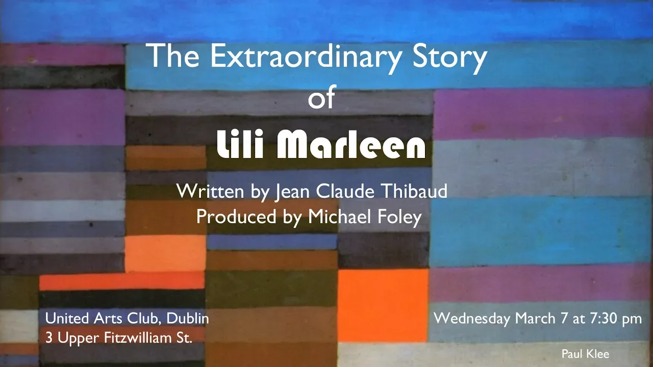The Extraordinary story of the song "Lili Marleen" The Extraordinary story of the song "Lili Marleen"