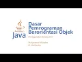 JAVA OOP - FULL DASAR-DASAR OOP MENGGUNAKAN JAVA