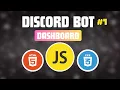 Code a Discord Bot Dashboard Using HTML CSS and JavaScript Part 1 - Setup Folders and Files