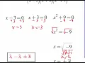Solving Polynomial Equations