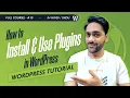 How to Install Use Plugins in WordPress WordPress Tutorial in Full Course -