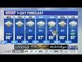 First Warning Weather Afternoon Forecast with Meteorologist Freddy Vela April 15 2025