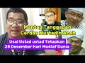 Mantap Tanggapan cerdas Murtadin Aceh Usai Tokoh Isl4M Ubah Hari Natal Menjadi Hari Mual4F dunia