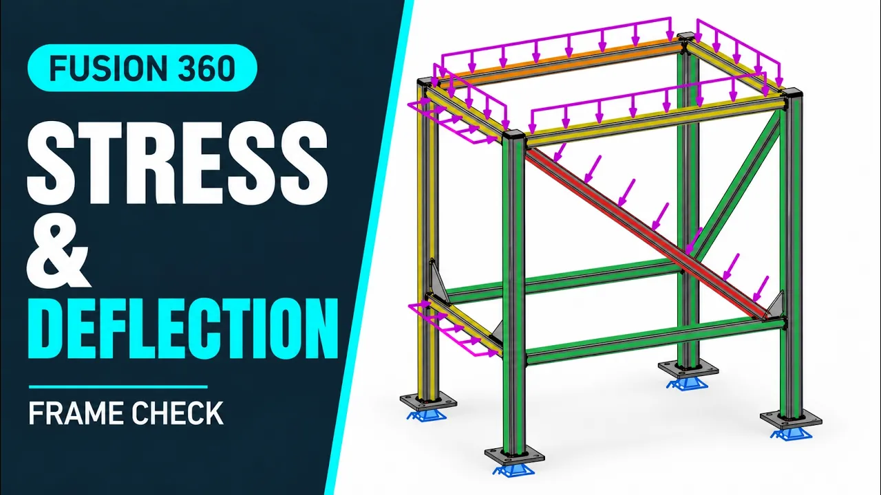 Frame Check: loads, stress & deflection