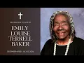 Home going service for Deaconess Emily Baker
