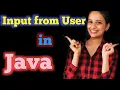 How to take user input in java C C JAVA PYTHON C Tutorial