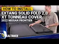 How to Install Extang Solid Fold 2 0 Tonneau Cover on a 2022 Nissan Frontier