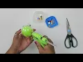 DIY: 3 Clear Ball Christmas Ornaments Using Tulle