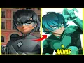 Miraculous Ladybug Characters as Anime