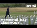 Abilene community gathers at Texas State Veterans Cemetery for Memorial Day ceremony