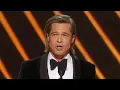 Video di Brad Pitt Gives Emotional Speech After Oscar Win For Best Supporting Actor