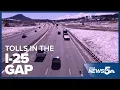 Two ways to pay tolls in The Gap