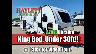 2021 Freedom Express 259FKDS King Bed Slide Under 30ft Azdel Ultralite Travel Trailer