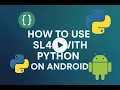 RE How to install SL4A and python for android
