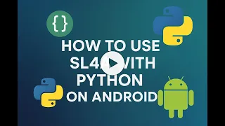 RE How to install SL4A and python for android