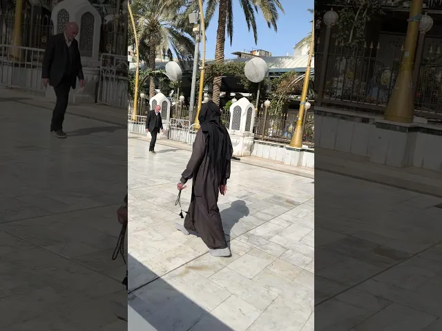 ⁣وكلما لمست شباكك الشريف أعطيتني حاجتي بيدي شكرا يا أبا الشهداء يا حسين