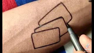 تعلم رسم اجمل وشم علا اليد 