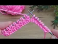 GORGEOUS very easy and Beautiful knitting pattern stitch