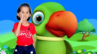 Main Tota Main Tota | मैं तोता मैं तोता | I Am A Parrot | Aaha Tamatar| Hamari Aaru | Aaru Ke Rhymes
