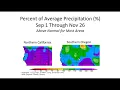 Precipitation Update for Southern Oregon and Northern California