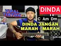 Download Lagu Dinda Jangan Marah - Marah | Chord Gampang VIRAL DI TIKTOK (Dinda - Masdo)(Gitar Tutorial) Pemula