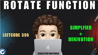 Rotate Function Detailed with Proof Leetcode 396 codestorywithMIK