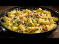 Lagu Carbonara zoals mijn Italiaanse moeder hem vroeger maakte! Makkelijk en heerlijk pastarecept!