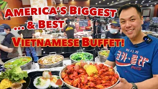 America s Best and Biggest Vietnamese Buffet Massive Seafood and Crawfish Feast w David Sriracha