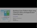 Appcelerator Titanium Alloy Simple TableView Mobile App