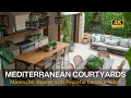 Download Lagu Luxury Minimalist Modern Homes: Cozy Mediterranean Courtyard Garden \u0026 Rustic Outdoor Living Ideas