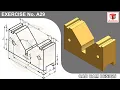 SolidWorks Tutorial for beginners Exercise A29