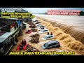 TANGGUL JEBOL JAKARTA UTARA TERENDAM AIR ROB 20/12/2025, JALAN UTAMA BERUBAH JADI LAUTAN