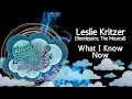 Leslie Kritzer (Beetlejuice, The Musical) - What I Know Now - karaoke - instrumental