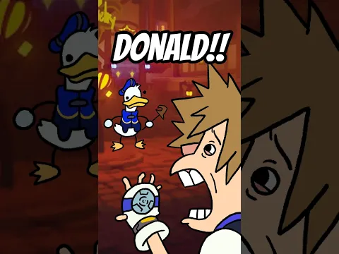 Donald no sabe curar #kingdomhearts #sora #donaldduck #goofy #kingdomhearts4 #kh