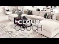 CLOUD COUCH DUPE UPDATE HOMEGOODS SHOP WITH ME HAUL ASHLEY FURNITURE TANAVI COUCH REVIEW newair