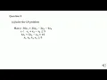 CHAPTER 3 SIMPLEX METHOD REVIEW PROBLEM QUESTION 5