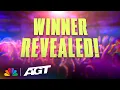 The winner is Finale AGT 2023