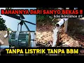 Download Lagu BEGINI CARA BIKINNYA ‼️ SANYO BEKAS JADI KINCIR ANGIN UNTUK POMPA AIR DI KEBUN